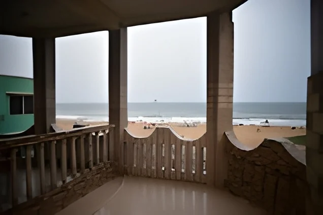 Pool and hotel exterior view supplied for Sea View Hotel